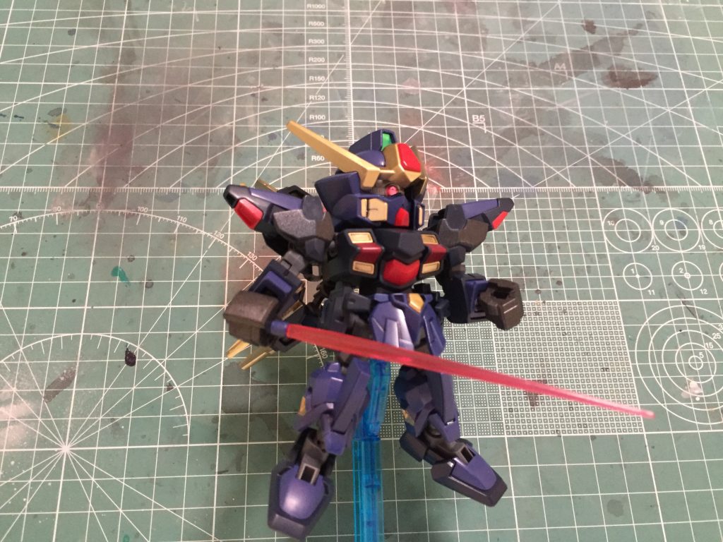 シスクード(ティターンズ)を一部スプレー塗装–2枚目/制作者：ひき肉カレー@BE5D