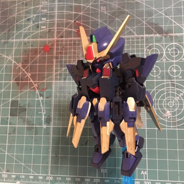 シスクード(ティターンズ)を一部スプレー塗装