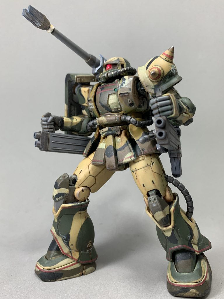 HG 1/144　 ザク・ハーフキャノン–5枚目/制作者：@raw_gun