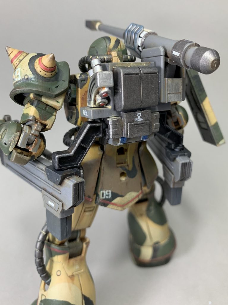 HG 1/144　 ザク・ハーフキャノン–2枚目/制作者：@raw_gun