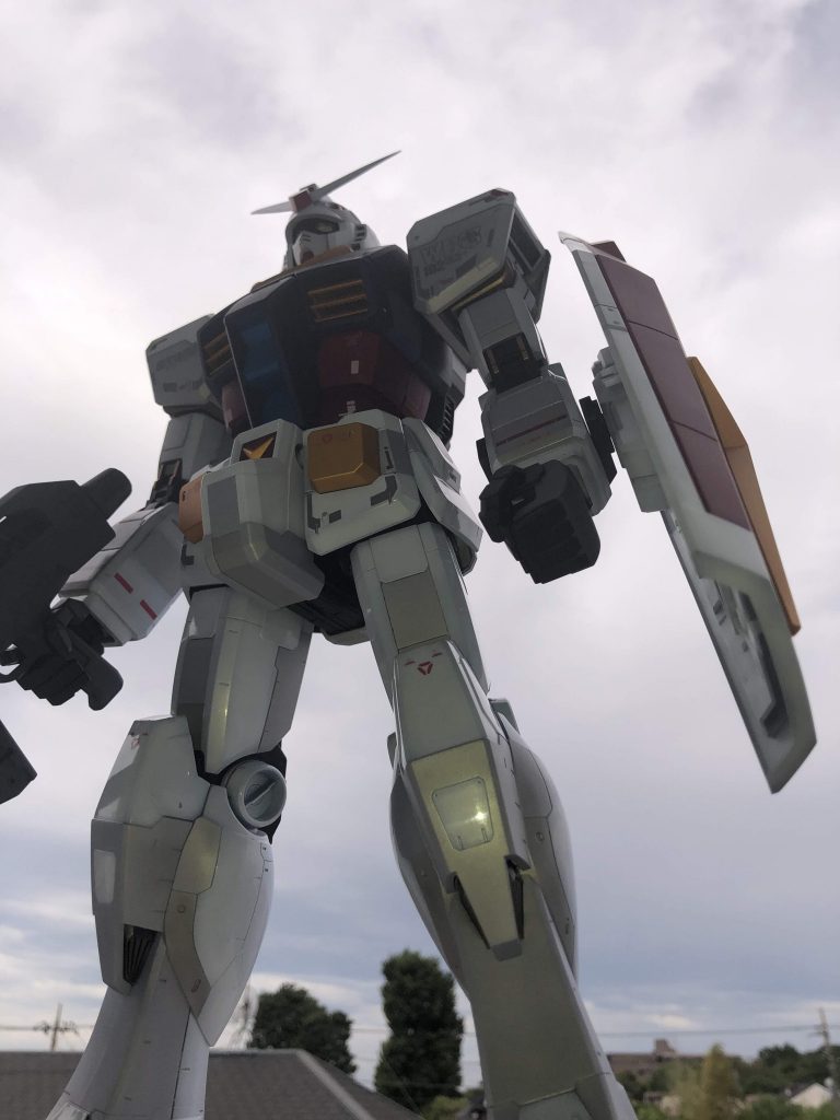 外で撮ってみました