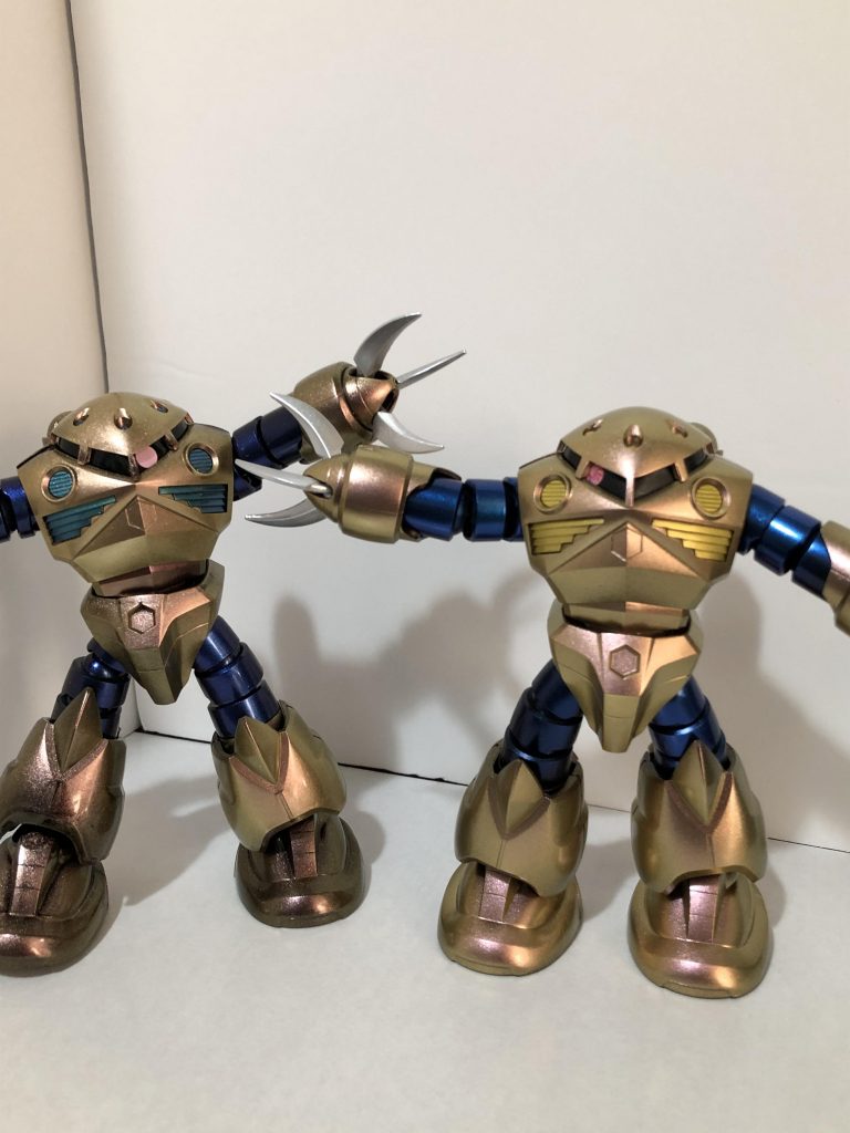 左はクリア失敗して溶けてしまったものです。