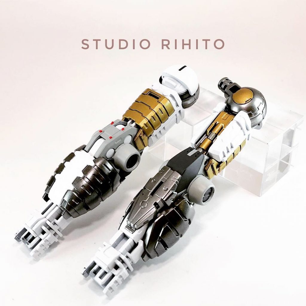 フレームもクリアランス処理を施した上、塗装もしっかり仕上げました。