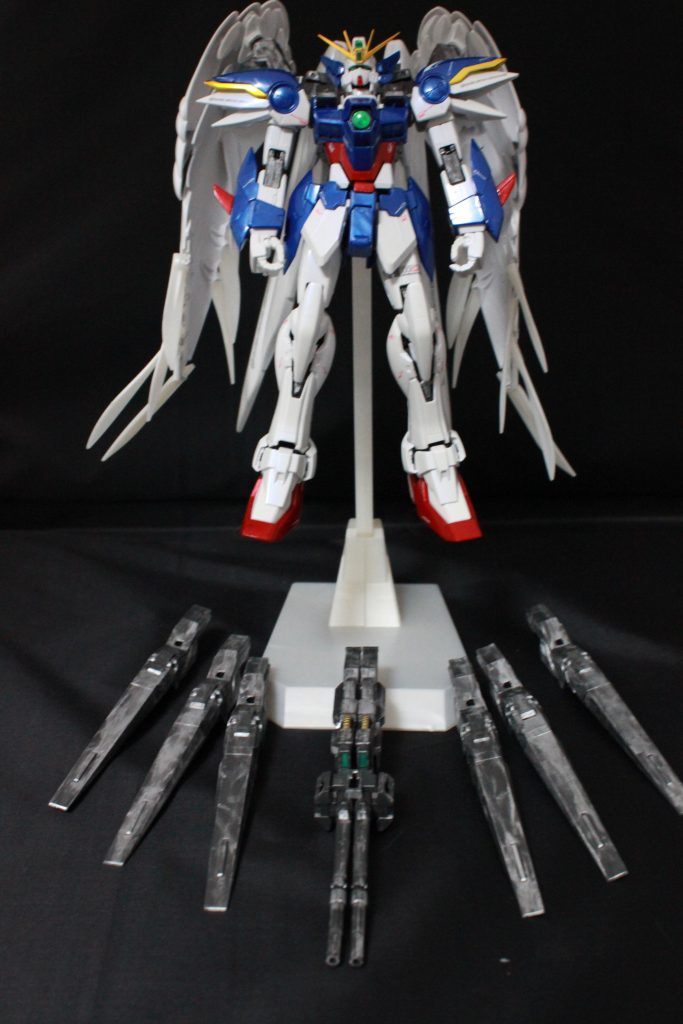 ウイングガンダムゼロEW＋ドライツバイク–5枚目/制作者：@YOMOGImokei