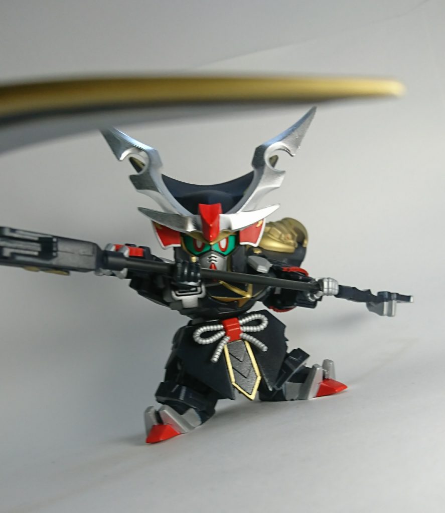 ファントムハーケンの柄は短いものと長いもの2種類作成
写真が携帯画質なのはご愛嬌……