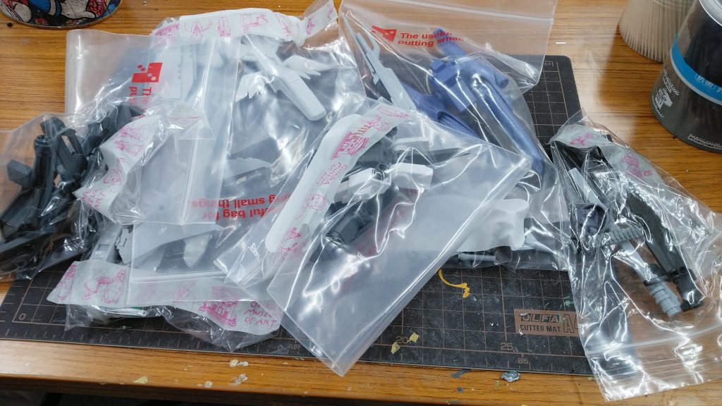 ※追記※秋葉原工作室に、主に第28改～第48改までに使用したＨＧＢＣの一部を断捨離してきました。ポータントフライヤー、ノーザンポッド、イースタンウェポンズなどは実質完品です。本記事を更新する頃にはどうなっているのか解りませんがどうぞ。