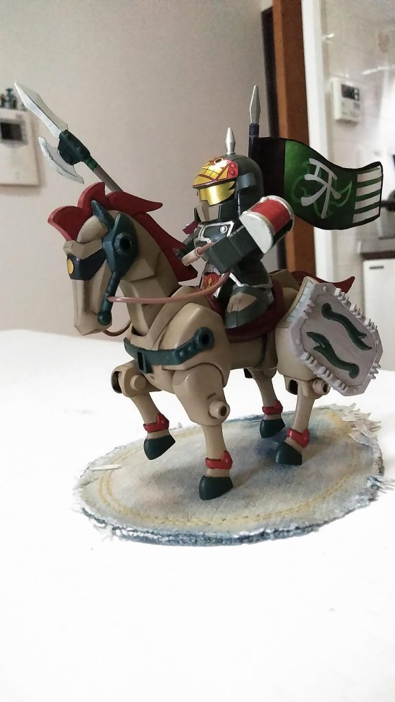 馬(阿修羅騎馬と言うらしー)に走る演技をさせると一気に躍動感アップ!