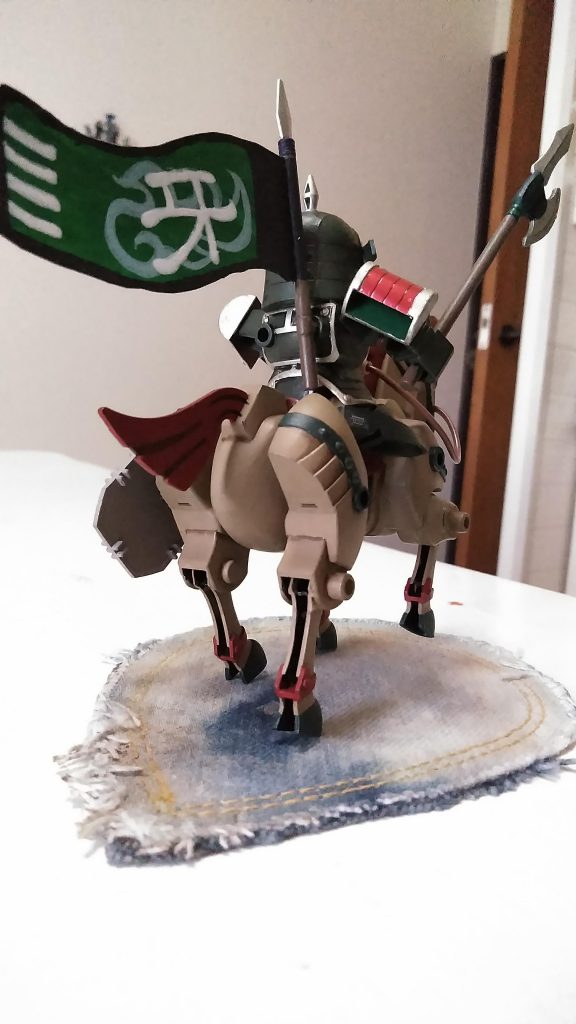 バランスとるのがちょっと難しくなりますが、でもカッコイイ(*´ω`*)