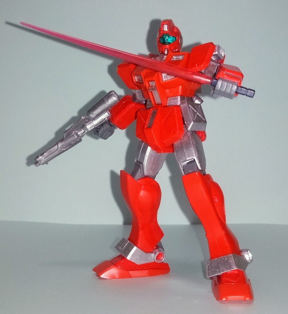 レッドG　元はジムコマンド（宇宙用）
初期HGなのでポーズがぶっちゃけ残念