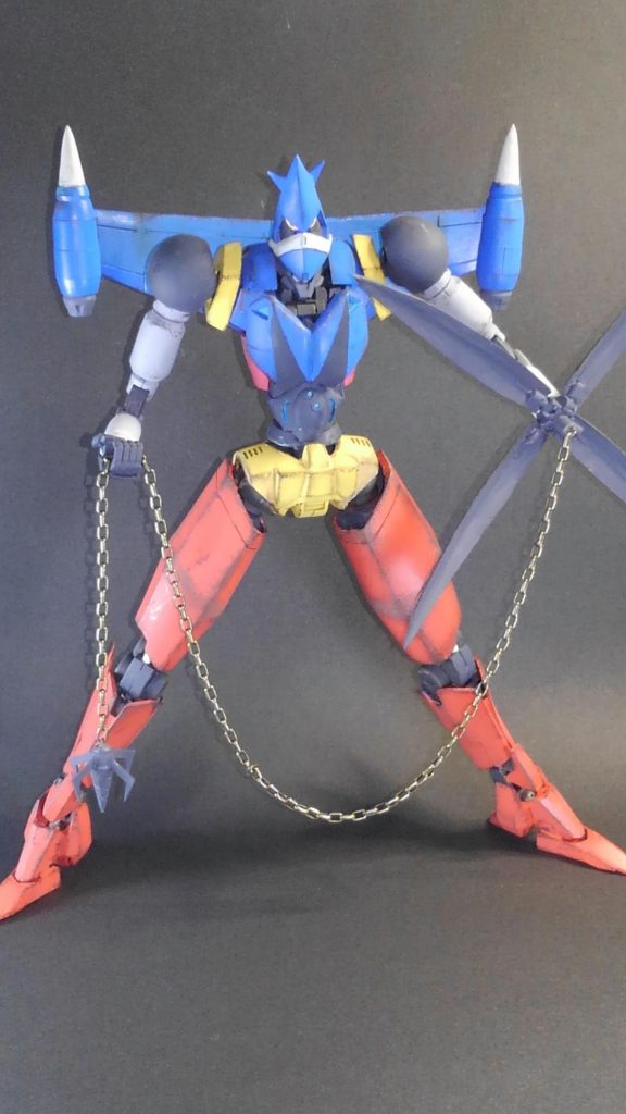 塗装は今回もアクリジョンを使用しています。ベースカラーが発売されてから、塗装が大分楽になりました。