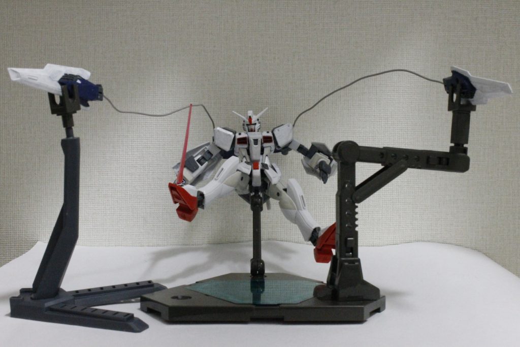 名前の通りワイヤーを伸ばした展開状態を差し替えで表現できます。