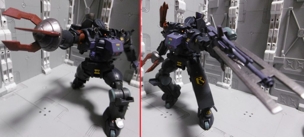 ２００ｍｍｘ２５口径長滑腔砲であれば、背部兵装と比べて重量増加による影響がほぼ無し。ＡＥＵ製・ユニオン製に比べて頑丈なので、遠距離に対応できないなら高速で突っ込み間合いを詰めれば良いのがパージ戦法。