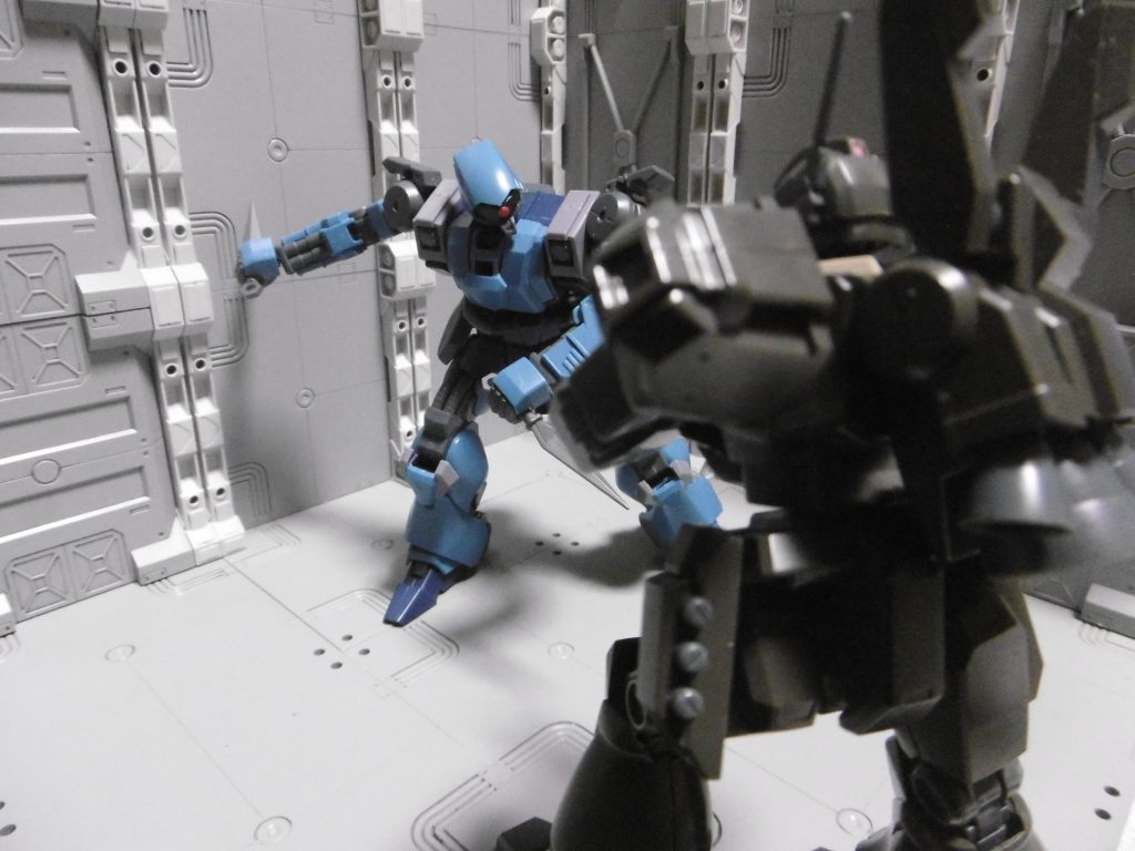 「特殊部隊に見つかる」の段