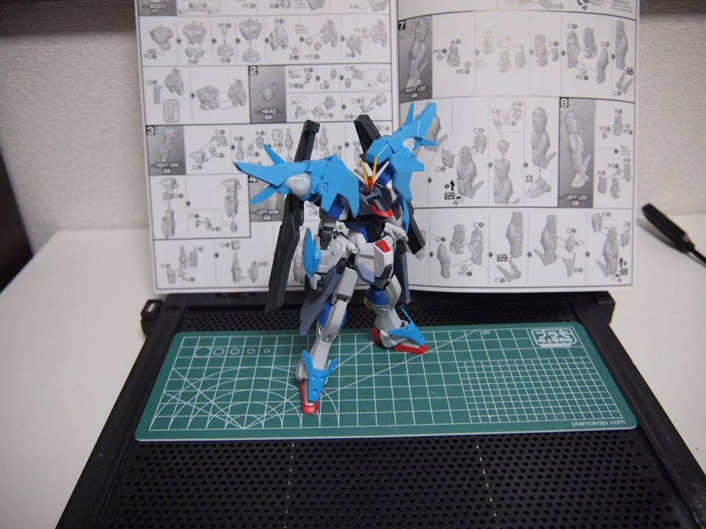 塗装前。
何を使ったかわかりやすいかと思います。