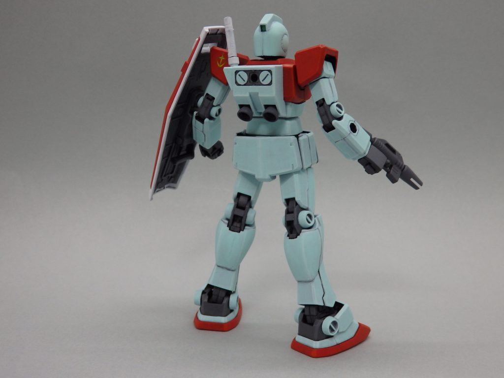 リアビュー。
角にハイライト入れてます。初めてなので上手くキマってるかドキドキ…