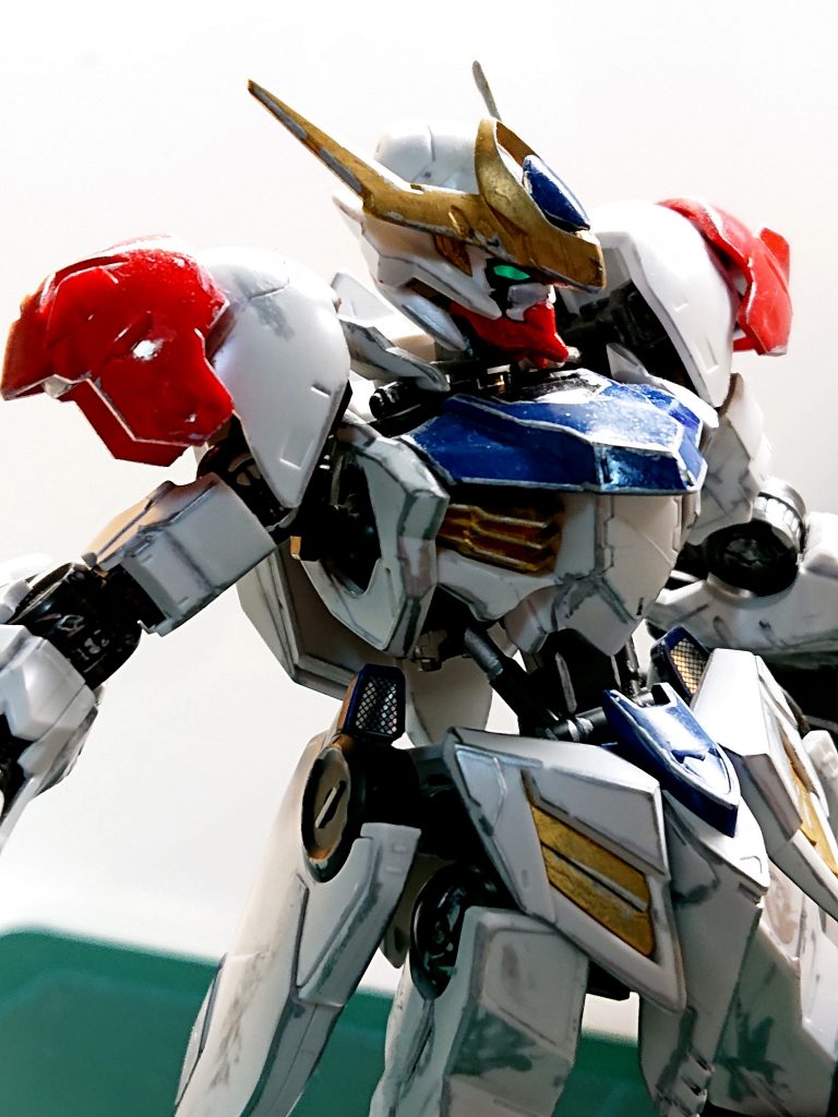 最初は部分塗装して完成にするつもりでしたが、塗装ハゲの再現の練習台になってもらいました。