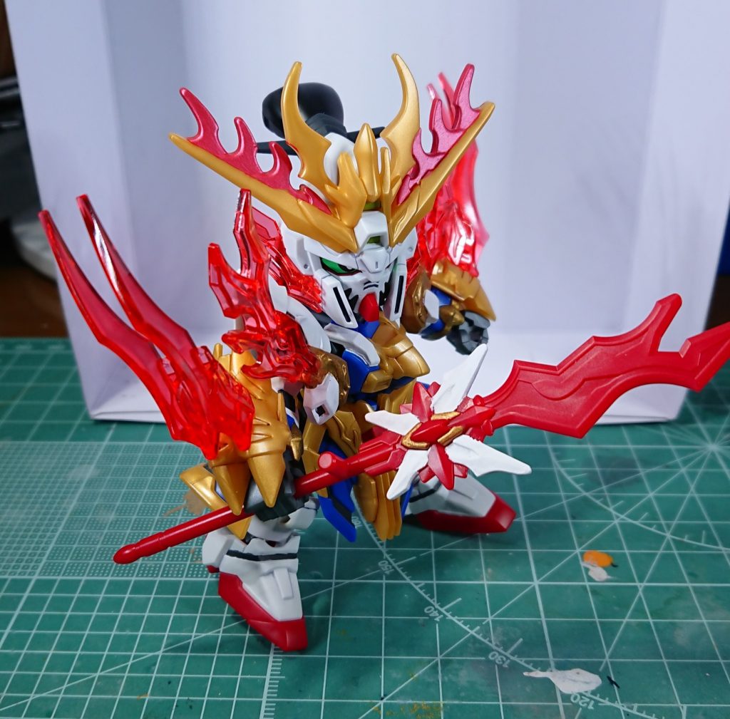 張飛ゴッドガンダム–5枚目/制作者：ポンチョメマン