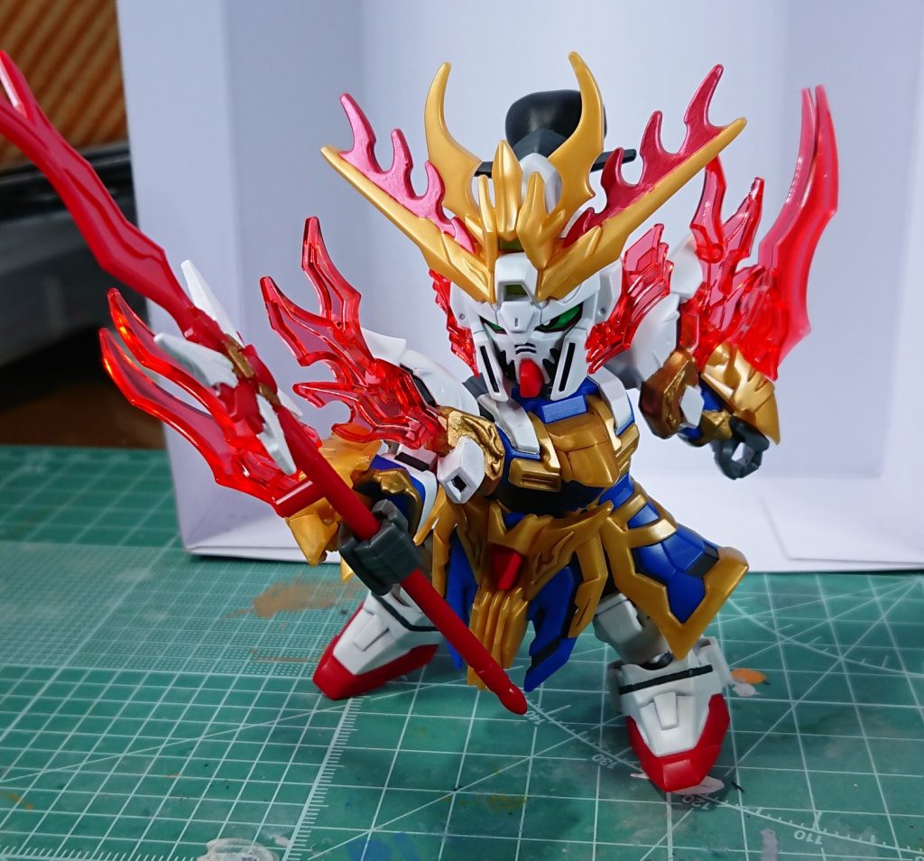 張飛ゴッドガンダム–6枚目/制作者：ポンチョメマン