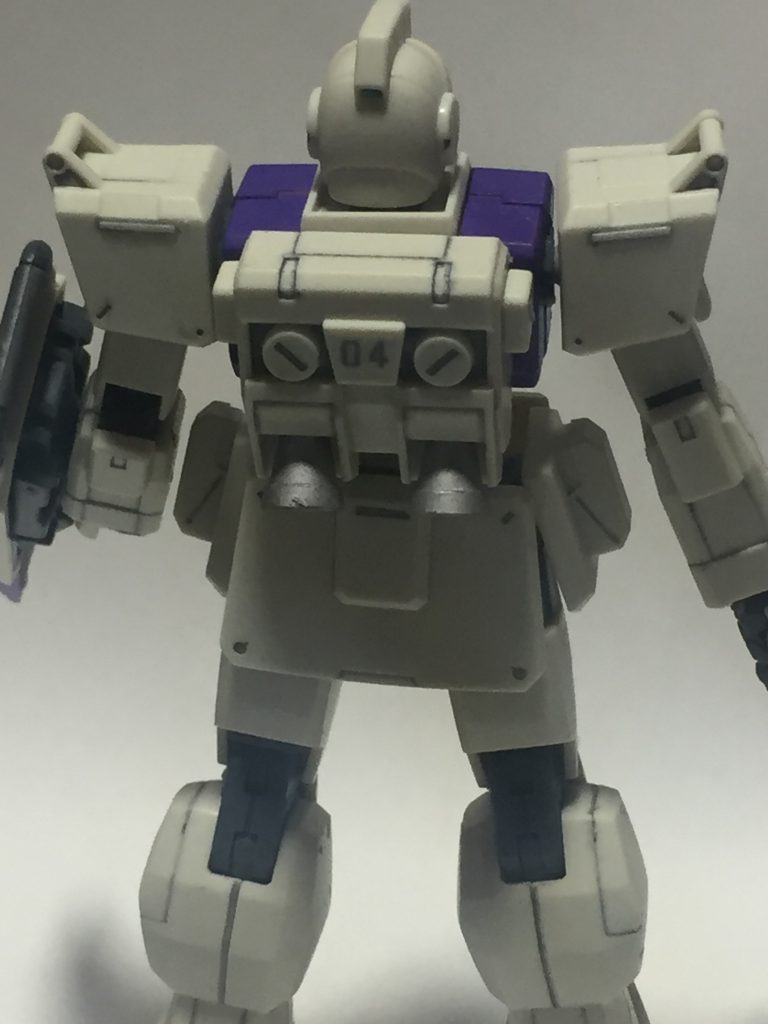 バーニアの所は銀で塗装