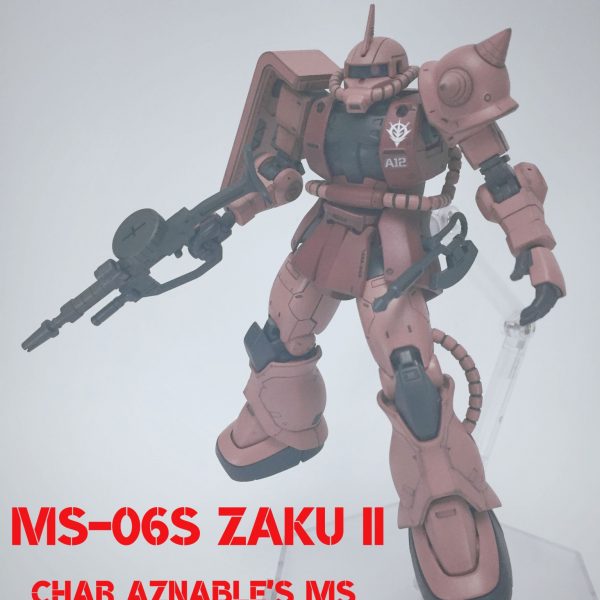 MS-06S シャア専用ザクⅡ 赤い彗星ver.