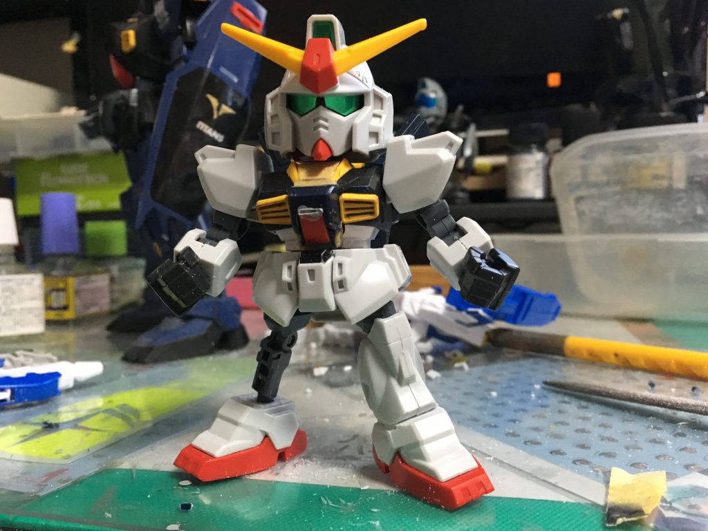 足は、1/220のガンダムMkⅡから拝借