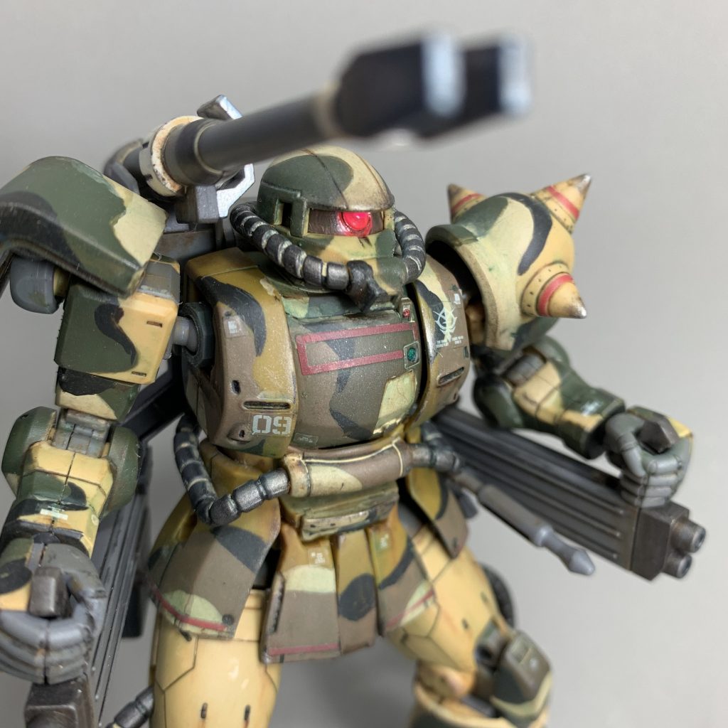 HG 1/144　 ザク・ハーフキャノン–3枚目/制作者：@raw_gun