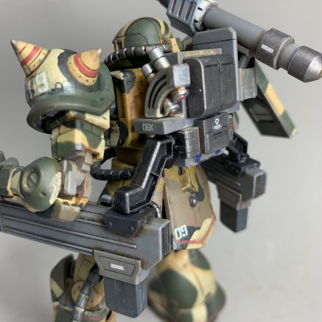 HG 1/144　 ザク・ハーフキャノン–4枚目/制作者：@raw_gun