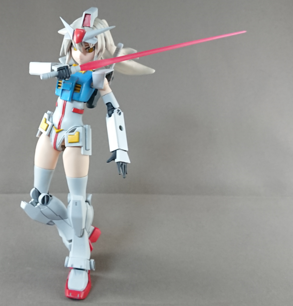 いまいちかっこいいポーズが決まらなくて悪戦苦闘