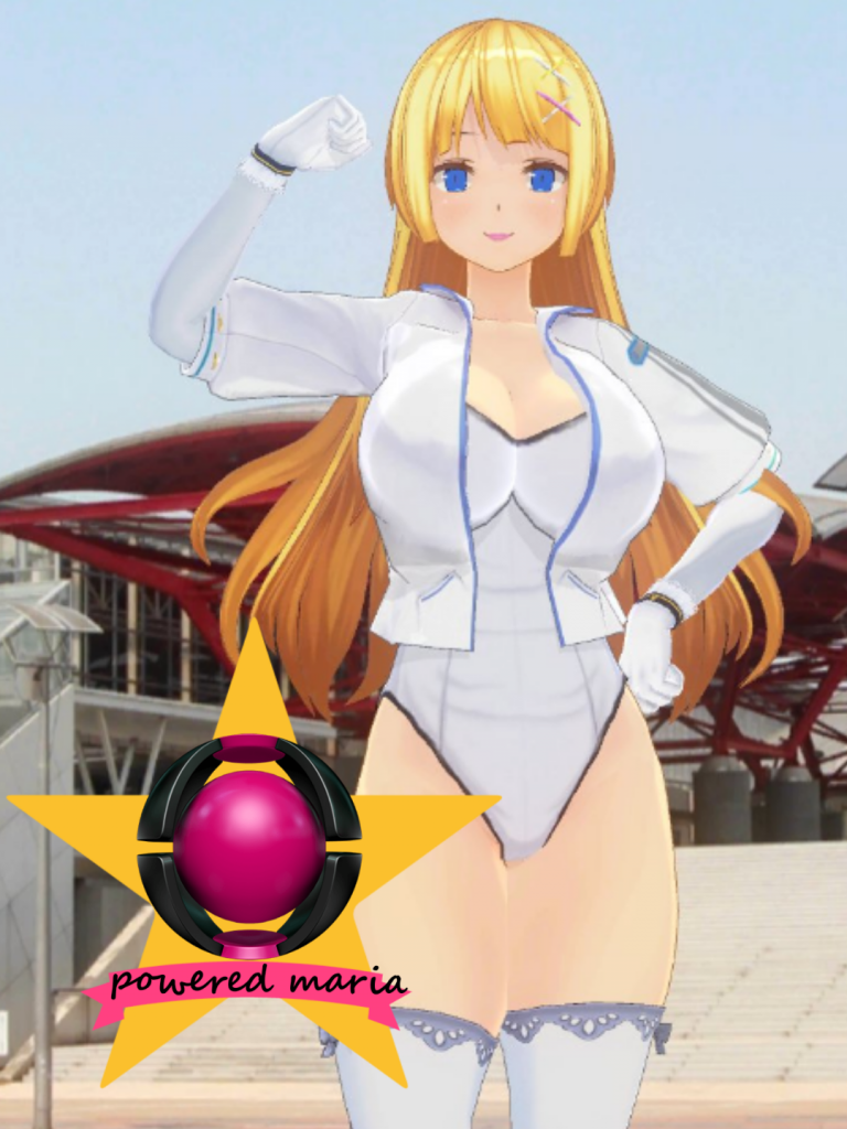 《パワードマリアとは？》
パワードマリアは、コミックユニオンで連載されている漫画作品、及び作中に登場するスーパーヒロインの名前。

主人公「マリア・カレヴィ」は、地球連邦平和維持軍に所属する女性軍人。
彼女は人一倍強い正義感と優れた人格を持ちながらも、身体が弱いというコンプレックスを持っていた。
ある日彼女は、反政府組織の仕掛けたテロに巻き込まれて死の淵をさ迷うほどの重傷を負ってしまう。
軍は彼女に、以前より計画していた「パワード計画」と呼ばれる超兵士計画による改造手術を施し、超人として蘇生させた。
軍から超パワーとコスチュームを与えられたマリアは、正義のヒロイン「パワードマリア」を名乗り、平和を乱す悪に立ち向かう。

空を飛び、怪力やテレパシーを使う王道をゆくスーパーヒロイン。
アメコミに分類されながらも日本で誕生した「萌え」の文化を取り入れており、コスチュームが破けたり入浴シーン等のお色気要素が強いのも特徴。
凛々しくも可愛らしく、その人気は高い。
別名「読者の恋人」とも言われている。

2312年に発表され、現在(2318年)でも漫画が連載している人気ヒロインの一つでもある。
だが、そこに至るまでの道のりは、波乱の道のりでもあった………。


《波乱の歴史》
パワードマリアは若手漫画家の「ケンジ・スズキ」の手により創造され、この世に送り出された。
日本の「萌え」の文化を取り入れ、スーパーヒロインでありながらも萌えキャラ＝美少女でもあるパワードマリアは、それなりの人気を獲得した。

ところが、お色気要素が強い事が仇となり、人権団体やフェミニストから「今の時代に相応しくない」「女性の品位を貶めている」と非難が殺到。
コミックユニオンの出版社の前で小規模なデモ活動が行われるまでに発展した。

これに追い討ちをかけるがごとく、同年にアロウズが発足した事により、漫画業界にも圧力の波が押し寄せた。

その結果、パワードマリアは5話連載した所で打ち切りという憂き目にあう事となった。

その後、諦めきれないスズキ氏はパワードマリアをコミコン等の同人漫画作品として執筆し、細々と活動を続けていた。
そこで、パワードマリアは他の同人作家から人気を博し、彼女を題材とした同人誌がいくつも出版される事となった。

そして2315年に、コミックユニオンにて連載が再開され、今に至る。


………余談だが、パワードマリアはスズキ氏のハイスクール時代の片思いの相手をモデルにしているらしい。
マニアの間では、一時期クラスメートだったかのハレヴィ家の令嬢「ルイス・ハレヴィ」女史ではないかという憶測が立っているが、詳細は不明である。