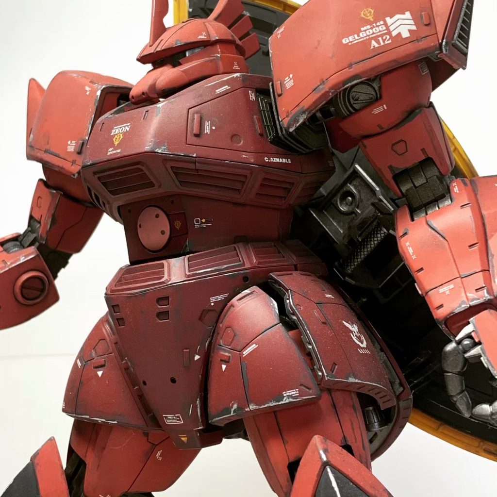 MS-14S シャア専用ゲルググ MG–2枚目/制作者：Anavel Goto