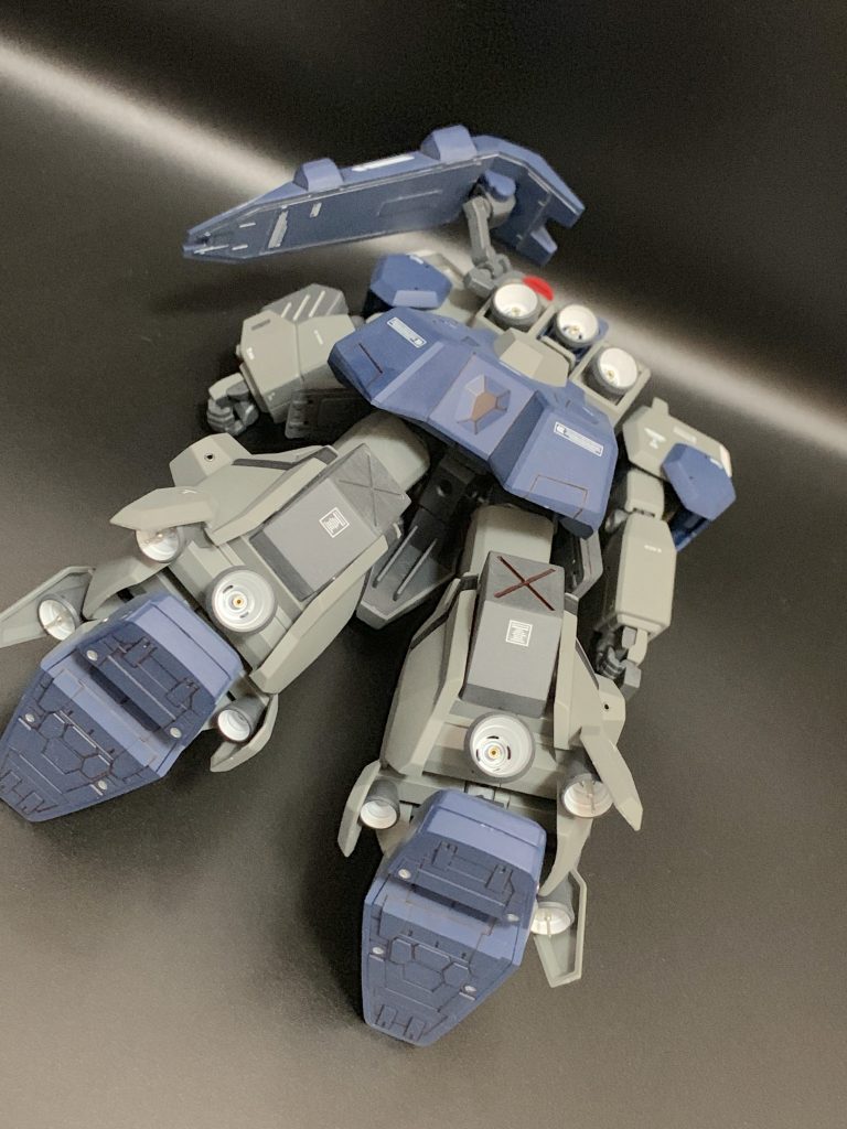 バーニアは内部塗装してソケットピンでディテールアップ