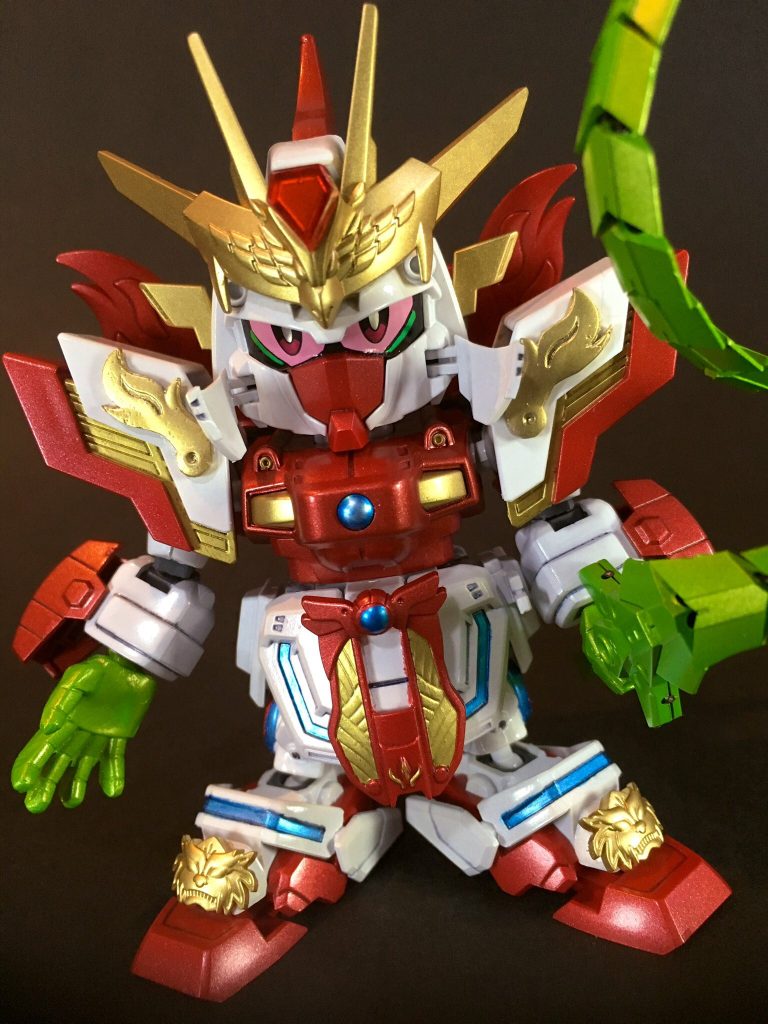 司馬遷『史記』では仇である平王の墓から遺体を引きずり出し、積年の恨みを晴らした「死者に鞭打つ」の語源となるエピソードが有名です。これにちなんで伍子胥シャイニングにもヒートロッドっぽい武器を持ってもらいました。