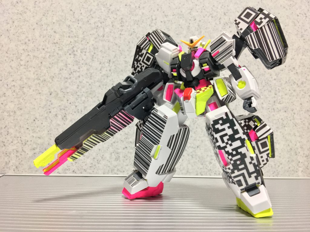 初代「ガンダムヴァーチェ・Code BQR」
この時はまだC言語やチッピングはありませんでした。