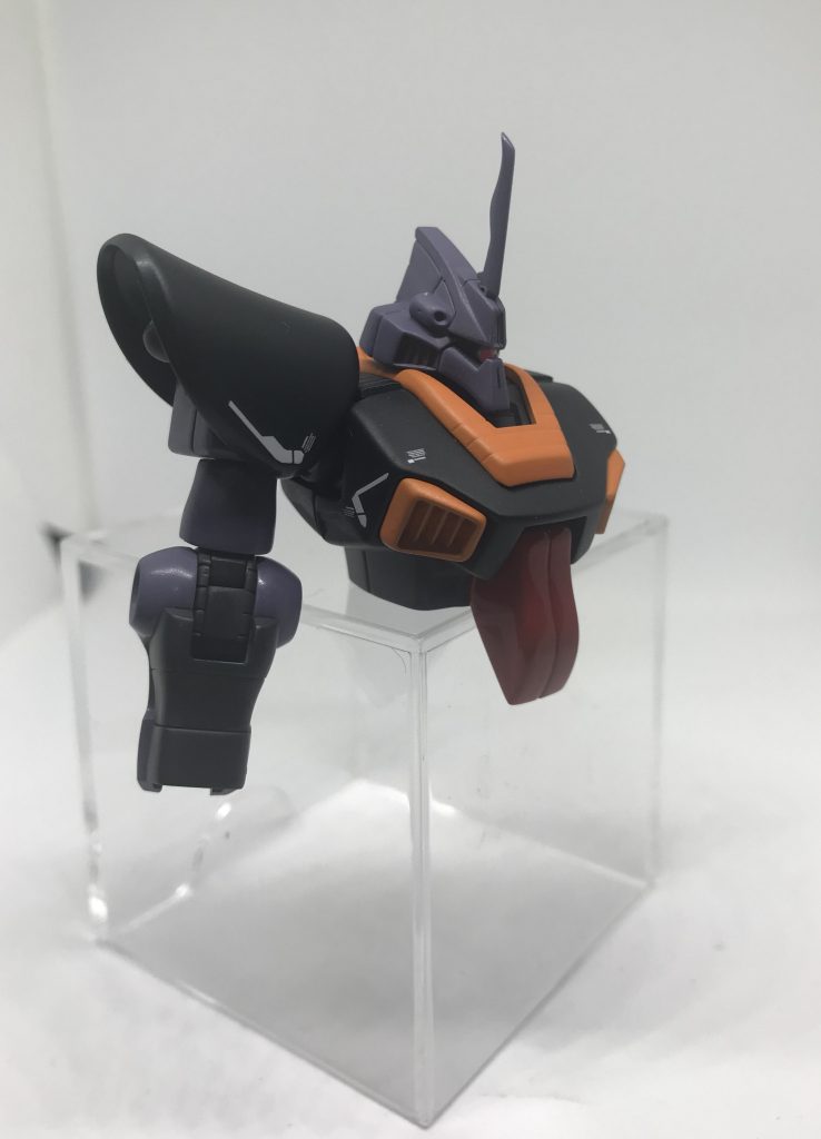 上半身の作製中