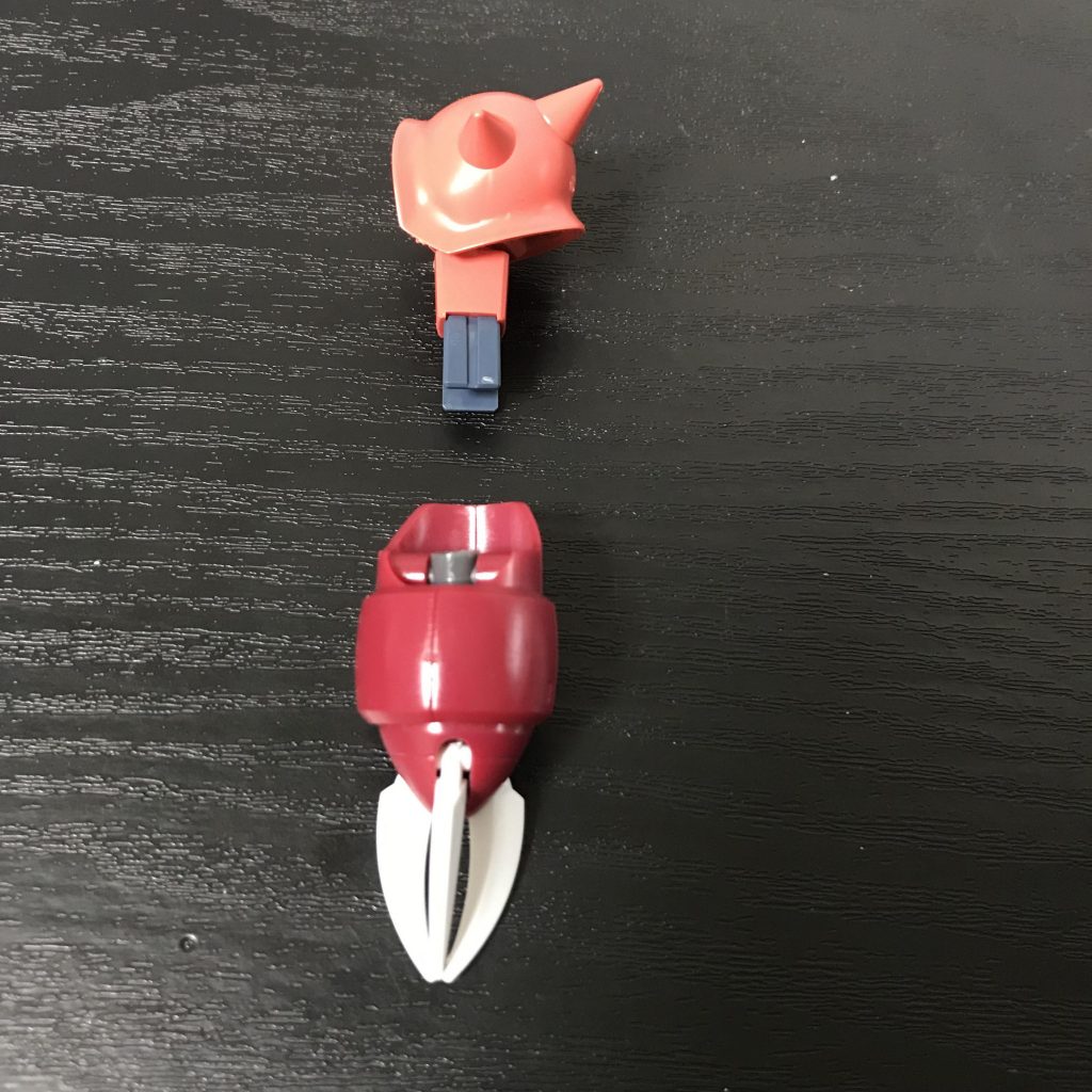 それぞれの腕のやつを取ってくっつけて