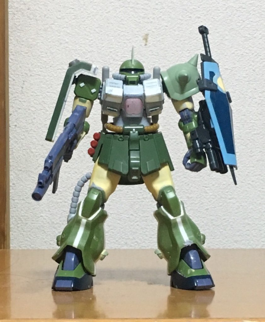 1番頑張りました！ミキシングはショルダーのみ