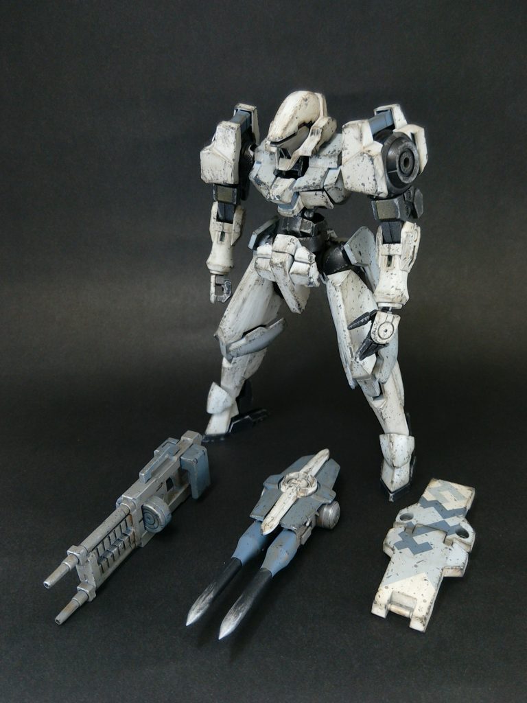 二連ドラムマガジンマシンガンと二連シールドパイル