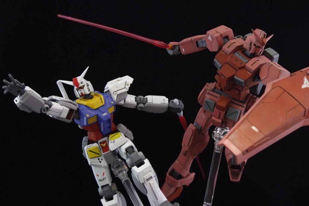 ちょうど同じ頃にある。もガンダムを製作していたのでせっなくなのでツーショット