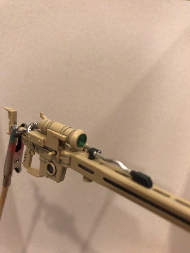 ライフルレンズ、ガンマカイエローグリーン