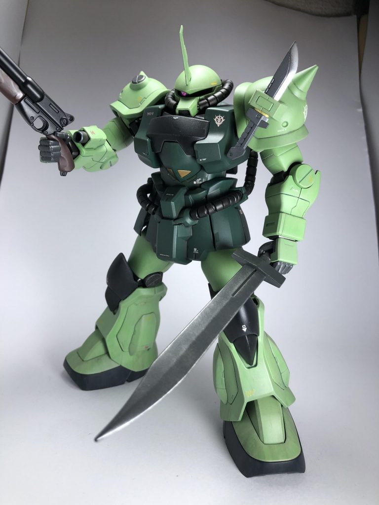 MGグフカスタム ハンター風–5枚目/制作者：Ok-Ⅱ