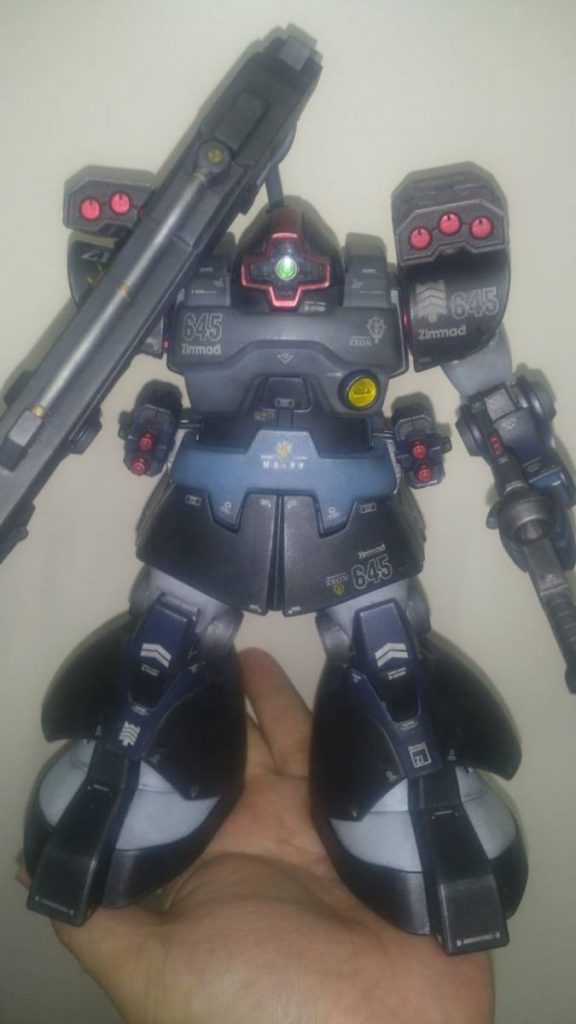 MS-09R　リックドム(武装強化型)–3枚目/制作者：すーぎー