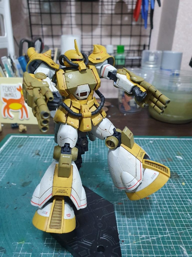 グフ(飛行試験型)–4枚目/制作者：@painnick_pla