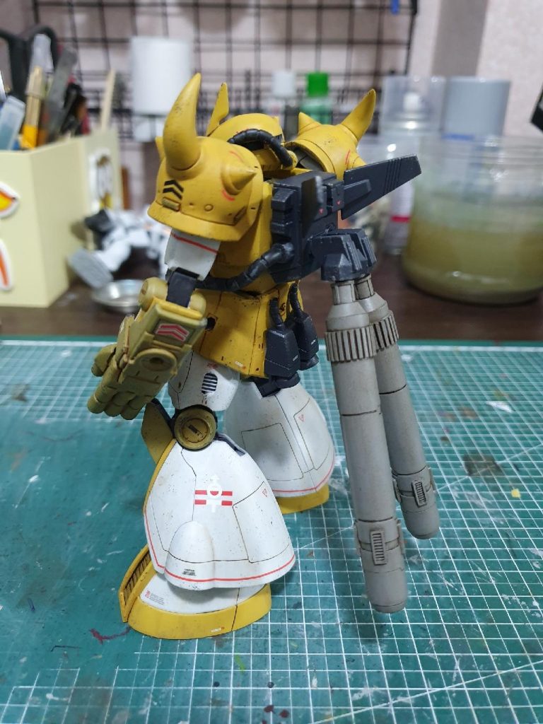 グフ(飛行試験型)–5枚目/制作者：@painnick_pla