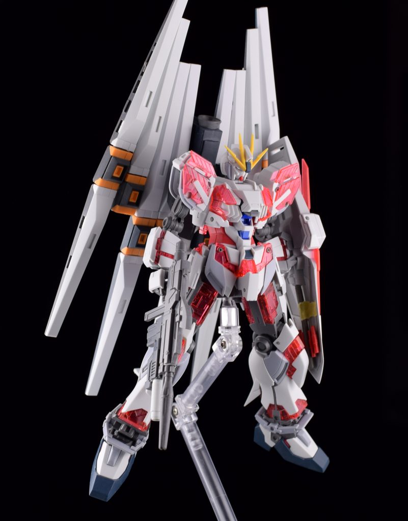 塗装前
νのバックパックをそのまま移植