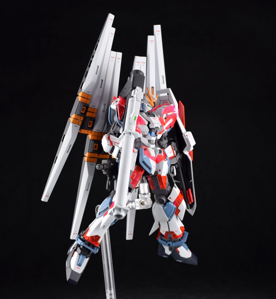 ナラティブガンダムC装備 + フィンファンネル–4枚目/制作者：@haruka_a