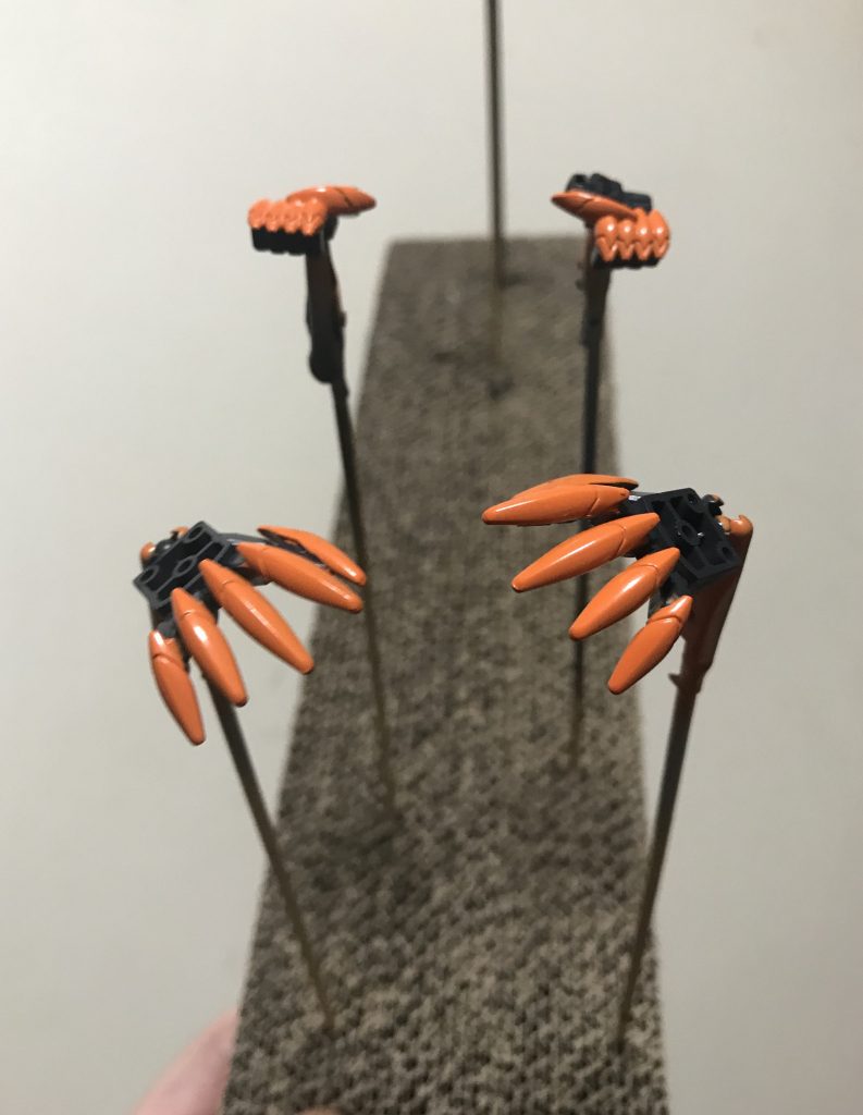 爪の塗り分けです。