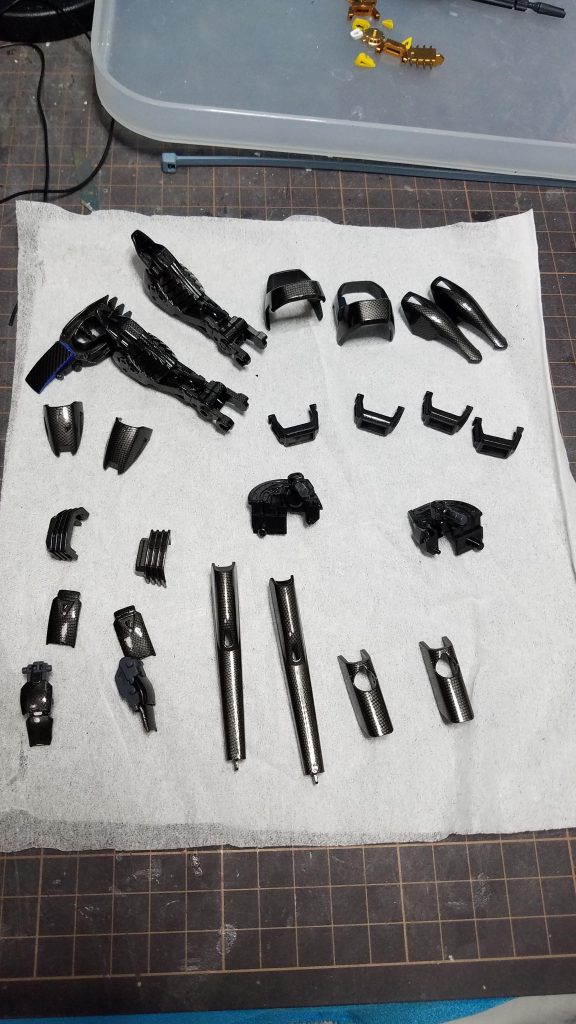 各所カーボン塗装