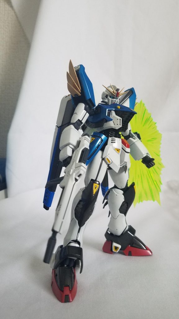 青は、フィニッシャーズのパシフィックブルー、白はEXホワイト