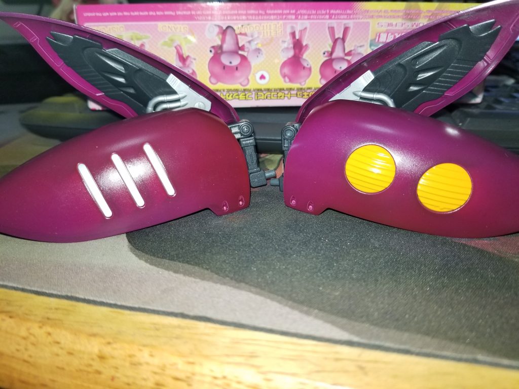 バインダーを塗装しました。今の装着方法になってます。