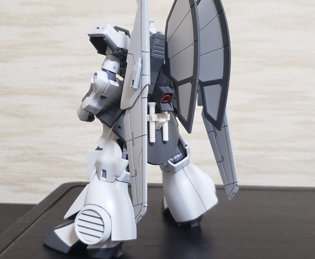 バックショット。地味にバーニアを宇宙仕様にしたりしてますが見えませんね…。